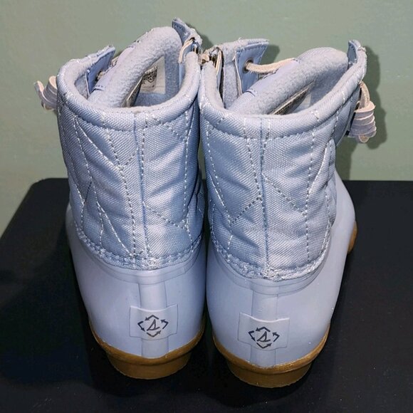 Womens Periwinkle Blue Sperry Duck Boots size 7.5 - Picture 7 of 9